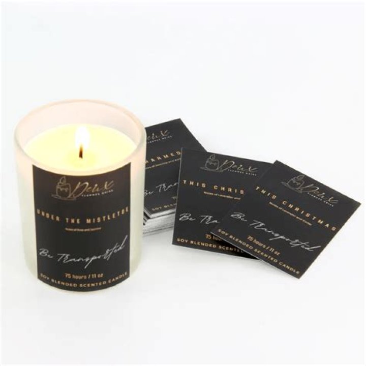 Candle Printing Services: Custom Candles with Your Logo