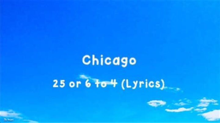 Chicago Lyrics "25 or 6 to 4" Meaning: A Deep Dive into the Iconic Song