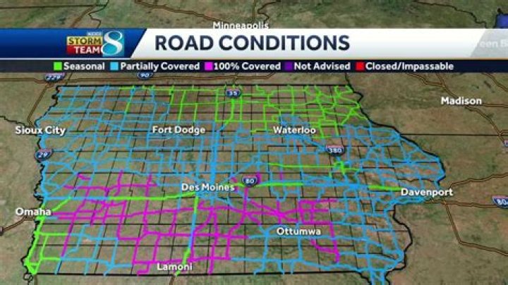 Comprehensive Guide to the Map of Iowa Road Conditions