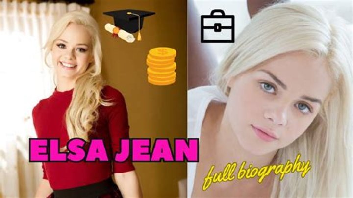 Elsa Jean Birth Name: Unveiling the Life and Journey of a Talented Performer