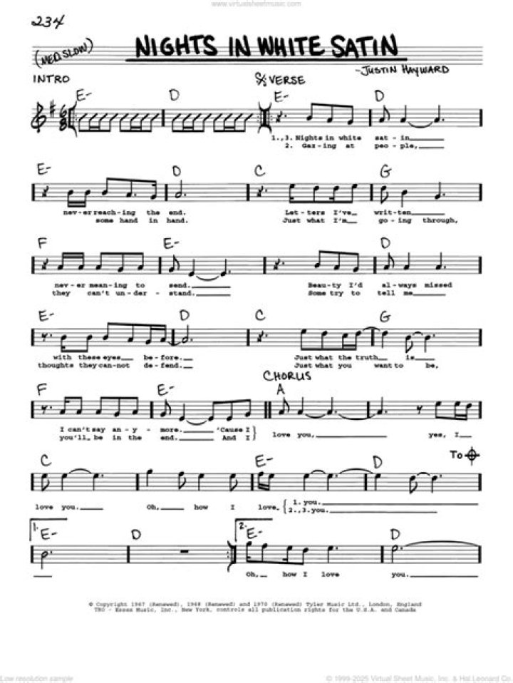 Lyrics to Nights in White Satin: A Timeless Journey Through Music