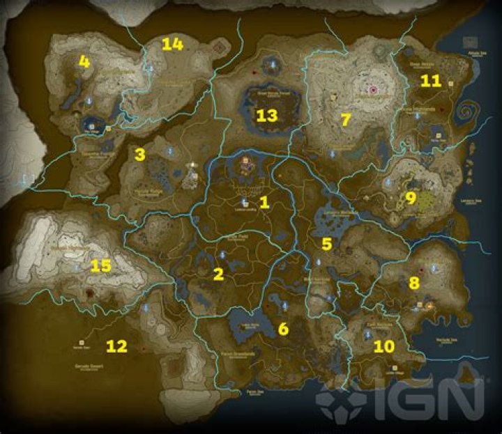 Map of TOTK: A Comprehensive Guide to Exploring the World of The Legend of Zelda: Tears of the Kingdom