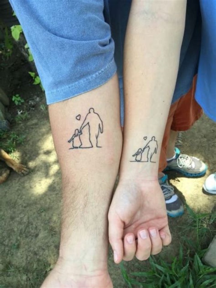 Matching Daughter and Father Tattoos: Strengthening Bonds Through Ink