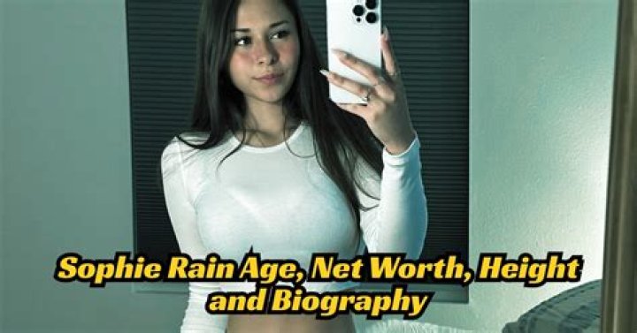 Sophi Rain Net Worth: A Comprehensive Guide to Her Wealth and Career