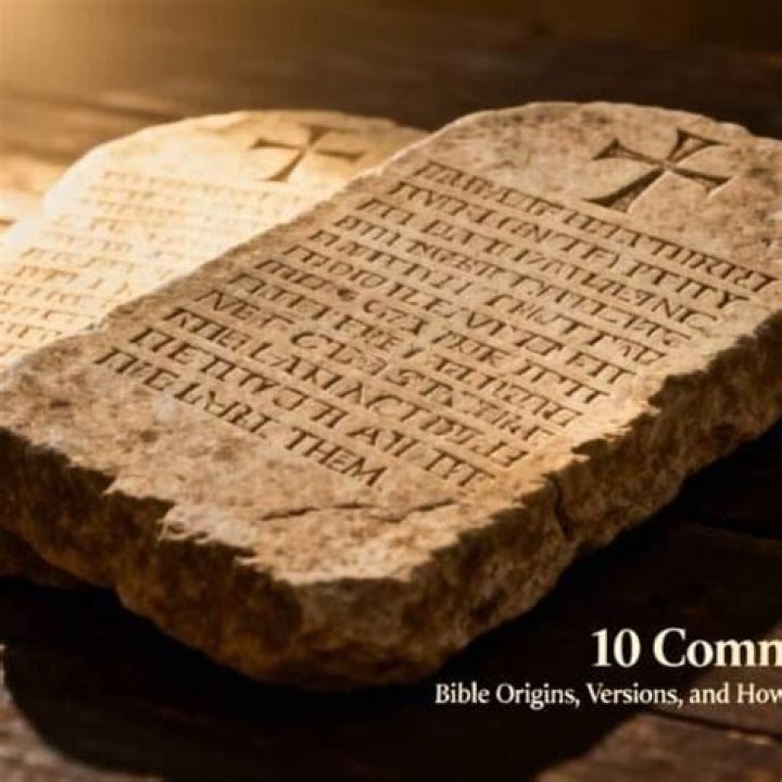 The Origins of the 10 Commandments: A Comprehensive Exploration