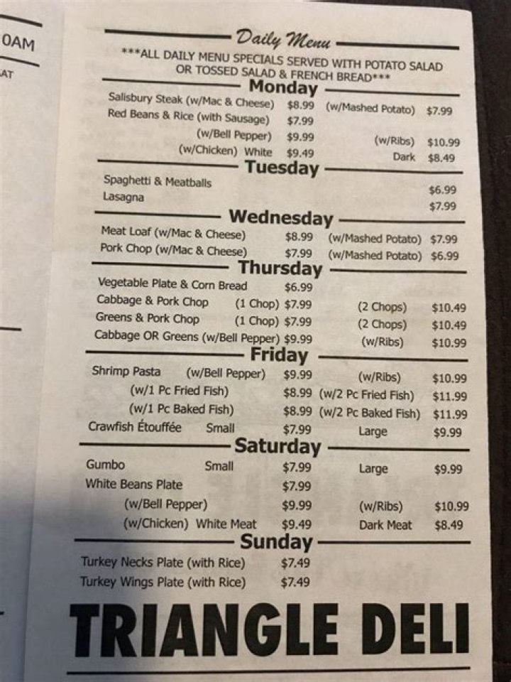 Triangle Deli Catering Menu: A Comprehensive Guide to Elevate Your Culinary Experience