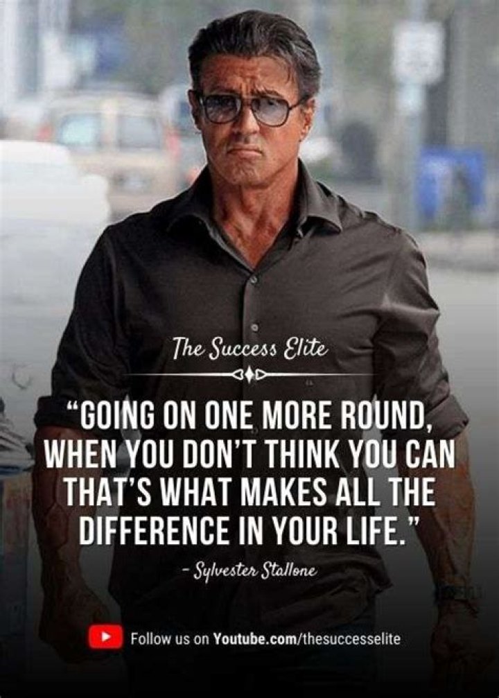 Unleashing the Power of Quotes from Sylvester Stallone