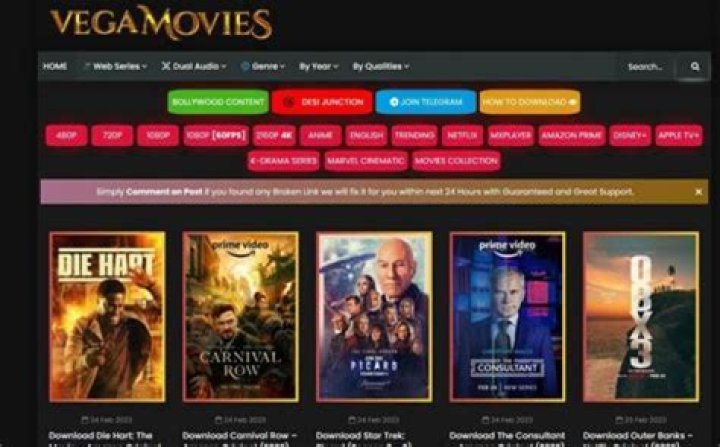 Vegamovies: Stream Movies & TV Shows? Alternatives & FAQs