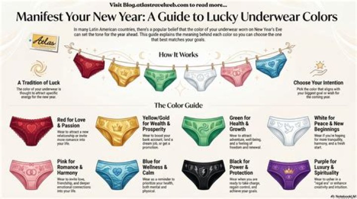 What Color Underwear to Wear for New Year 2025: Your Ultimate Guide to Celebrate with Luck and Style