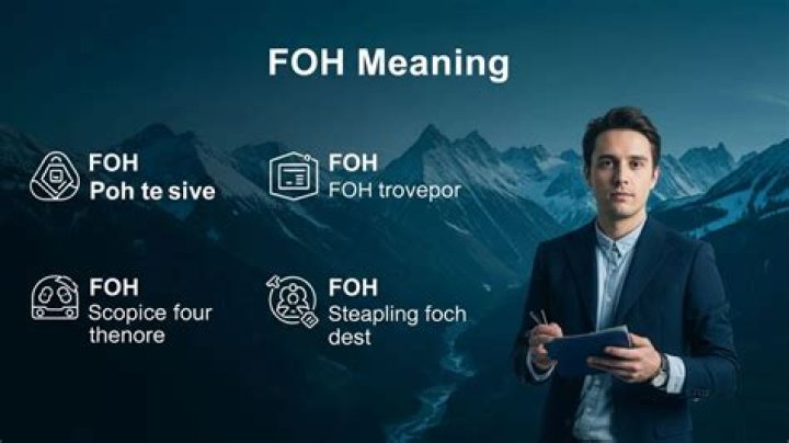What Does FOH Mean in a Text? A Comprehensive Guide to Understanding FOH in Modern Communication