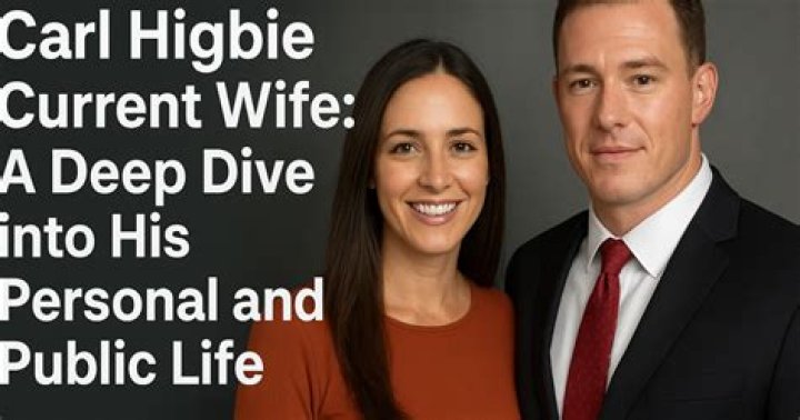 Who is Carl Higbie's Wife? A Comprehensive Look into the Life of the Wedding Couple